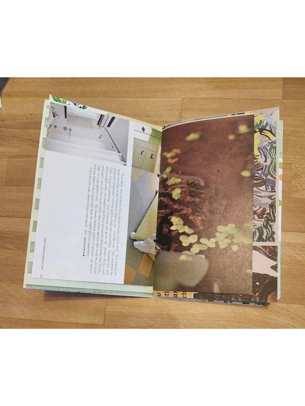 Handmade Junk Journal 90 pages Colorful & Bright 6x6.5